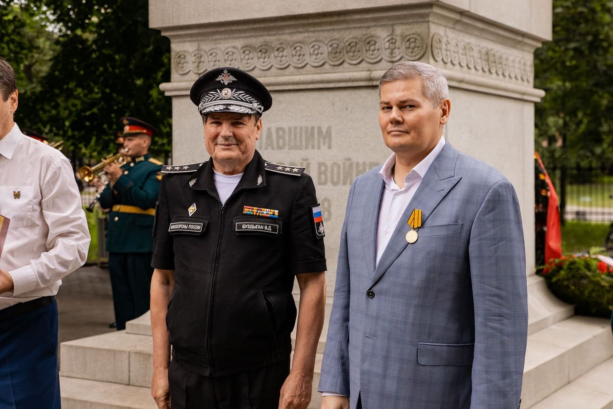 Вадим Лобов награждён медалью «Памяти героев Отечества»